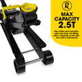 RocwooD 2.5 Ton Low Profile Trolley Jack