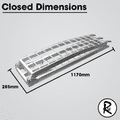 RocwooD Aluminium Folding Loading Ramp - One PC