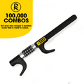 RocwooD Combination  Car Steering Wheel Lock