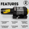 RocwooD Electric Winch 3000lbs