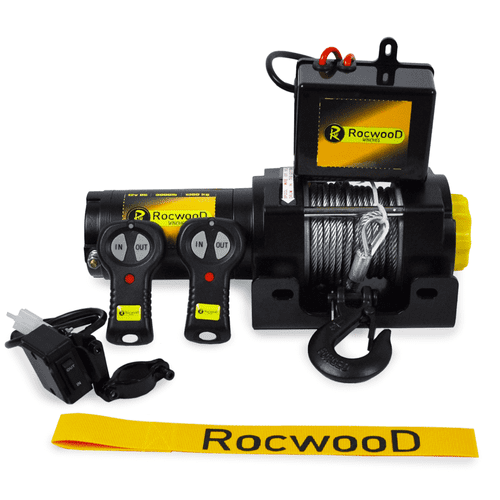 RocwooD Electric Winch 3000lbs
