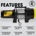 RocwooD Electric Winch 4500lbs