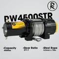 RocwooD Electric Winch 4500lbs