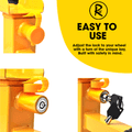 RocwooD Heavy Duty Steel Car / Caravan Wheel Clamping Lock