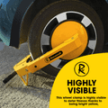 RocwooD Heavy Duty Steel Wheel Clamp