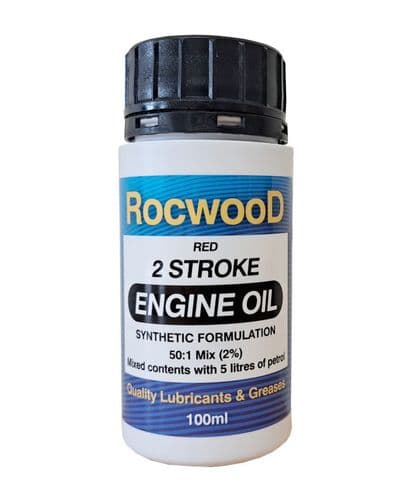 RocwooD High Grade 2 Stroke Engine Oil (Semi Synthetic) 1 Shot - 100ml Product Code 0811