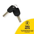 RocwooD T-Bar Car Steering Wheel Lock