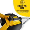 RocwooD Wheel Clamp Anti-Theft Security Heavy Duty Car Lock For 13 - 15 Inch Wheels