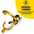 RocwooD Wheel Clamp Anti-Theft Security Heavy Duty Car Lock For 13 - 15 Inch Wheels