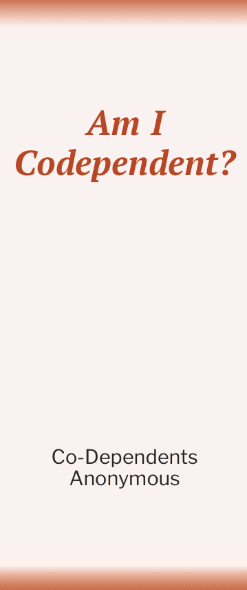 Am I Codependent pamphlet 10-pack special
