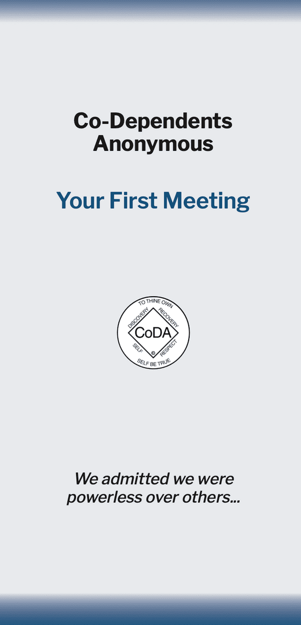 Your First Meeting (Pamphlet - 12 pack) 4-fold