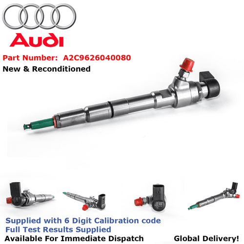 Audi A1 / Audi A3 1.6 TDI Reconditioned Siemens Diesel Injector - A2C9626040080