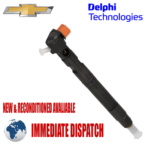 Chevrolet Cruze 2.0 CDTI 02/2011 Onwards Genuine Delphi Diesel Injector - 28489562