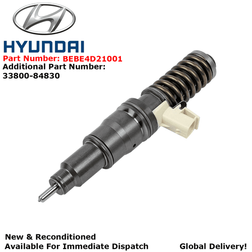 HYUNDAI HD 170 NEW AND RECONDITIONED DELPHI DIESEL INJECTOR 33800-84830 - BEBE4D21001
