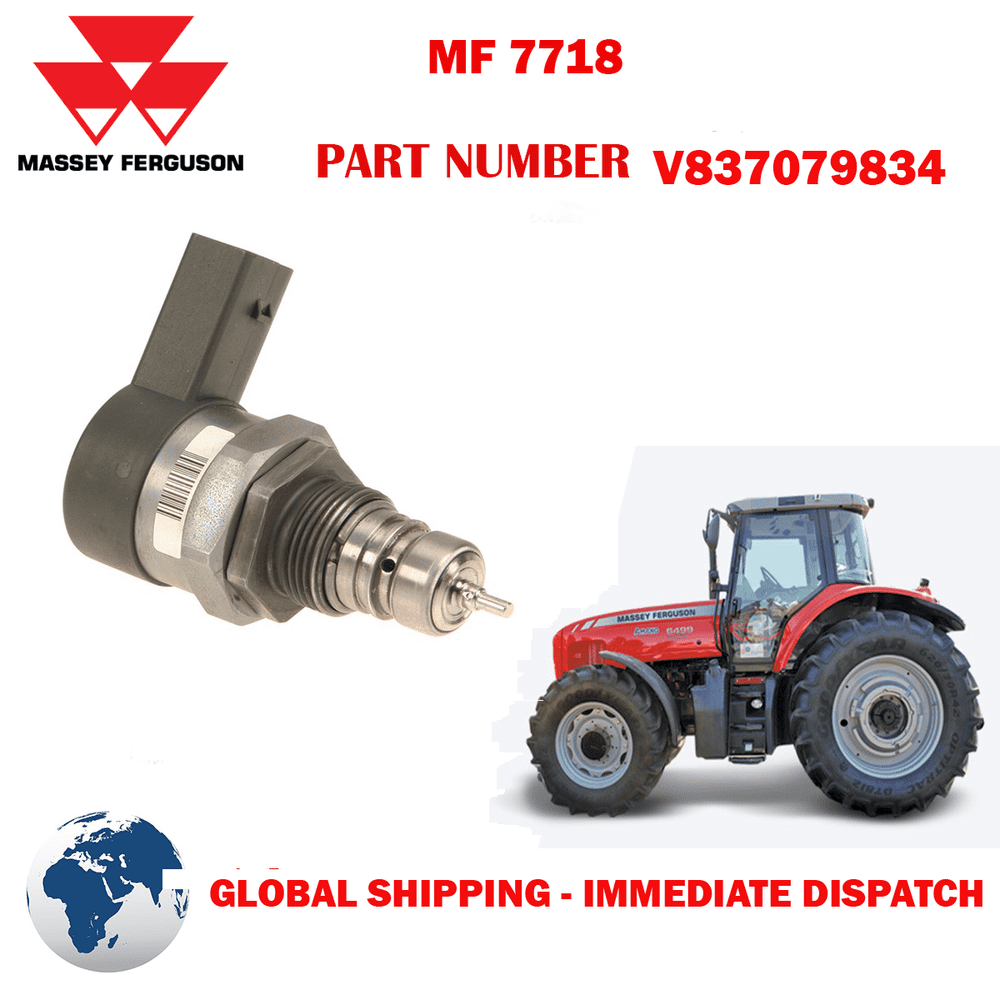 MASSEY FERGUSON 7718 NEW HIGH PRESSURE RELIEF VALVE V837079834
