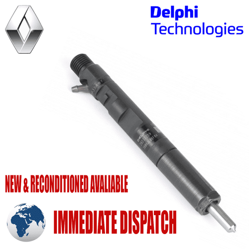 Renault Modus 1.5 dCi New Delphi Diesel Injector 310815 - EJBR05601D 28237259