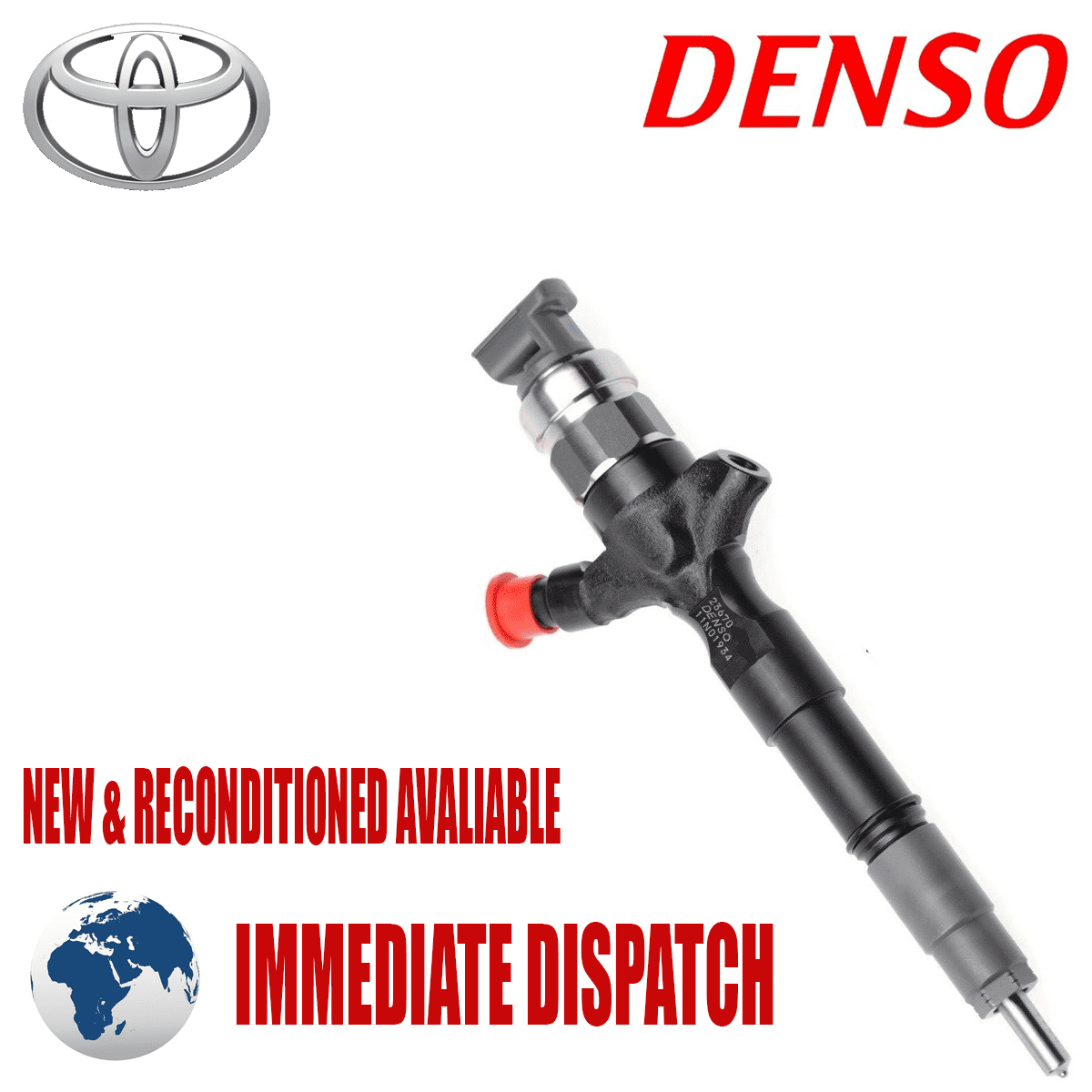 ❤️ 1pc 23670-30150 095000-6771 CXLDUOHUZ 1 pc Fuel Injector 23670