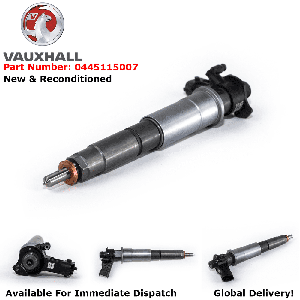 Vauxhall Vivaro 2 0 CDTI New Bosch Diesel Injector 0445115007