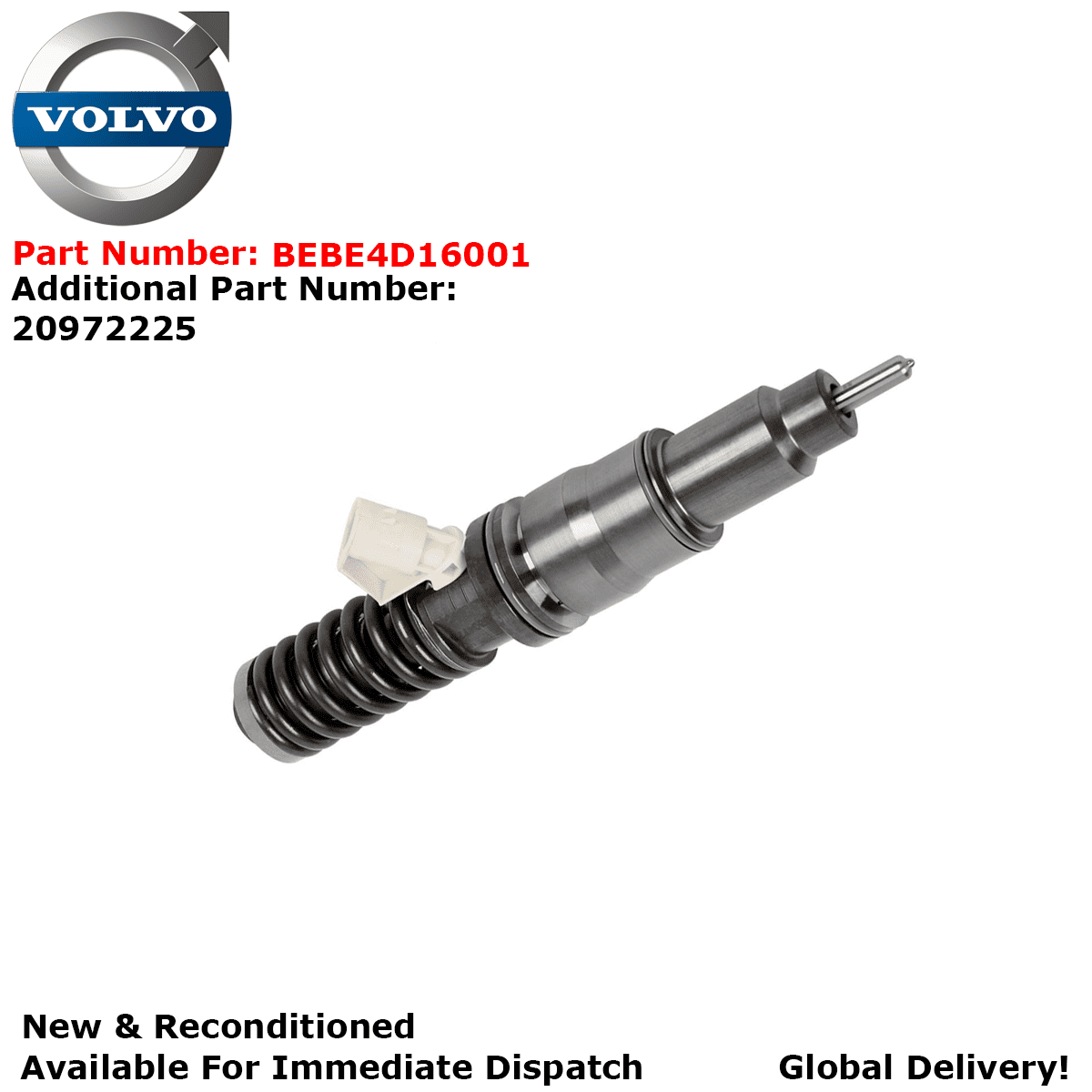 VOLVO FH460 4 NEW AND RECONDITIONED DELPHI DIESEL INJECTOR 