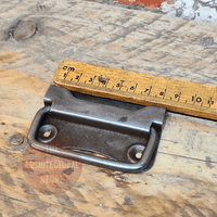 100mm Antique Iron Chest Handle  Fixings Included