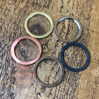 10mm E27 Bulb Holders + 1 Shade Ring Brass, Antique Brass, Copper, Old English, Bronze, Nickel