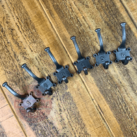 2 Part Retro 1-6 Numbered Hooks