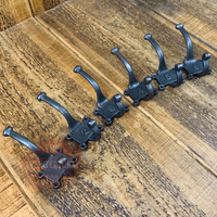 2 Part Retro 1-6 Numbered Hooks