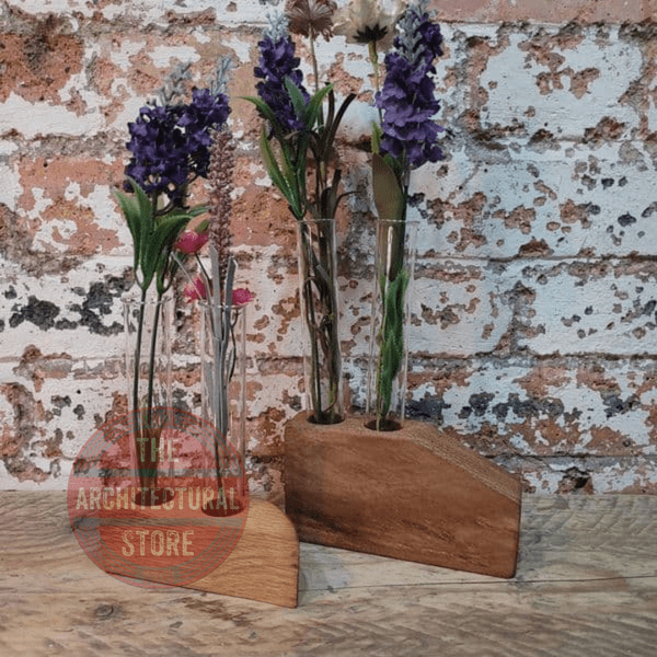 2 Test Tube Flower Holders