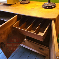 3 Door Ercol Sideboard on Black Hairpin Legs