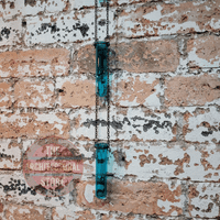 3 Hanging Test Tube Flower Holders