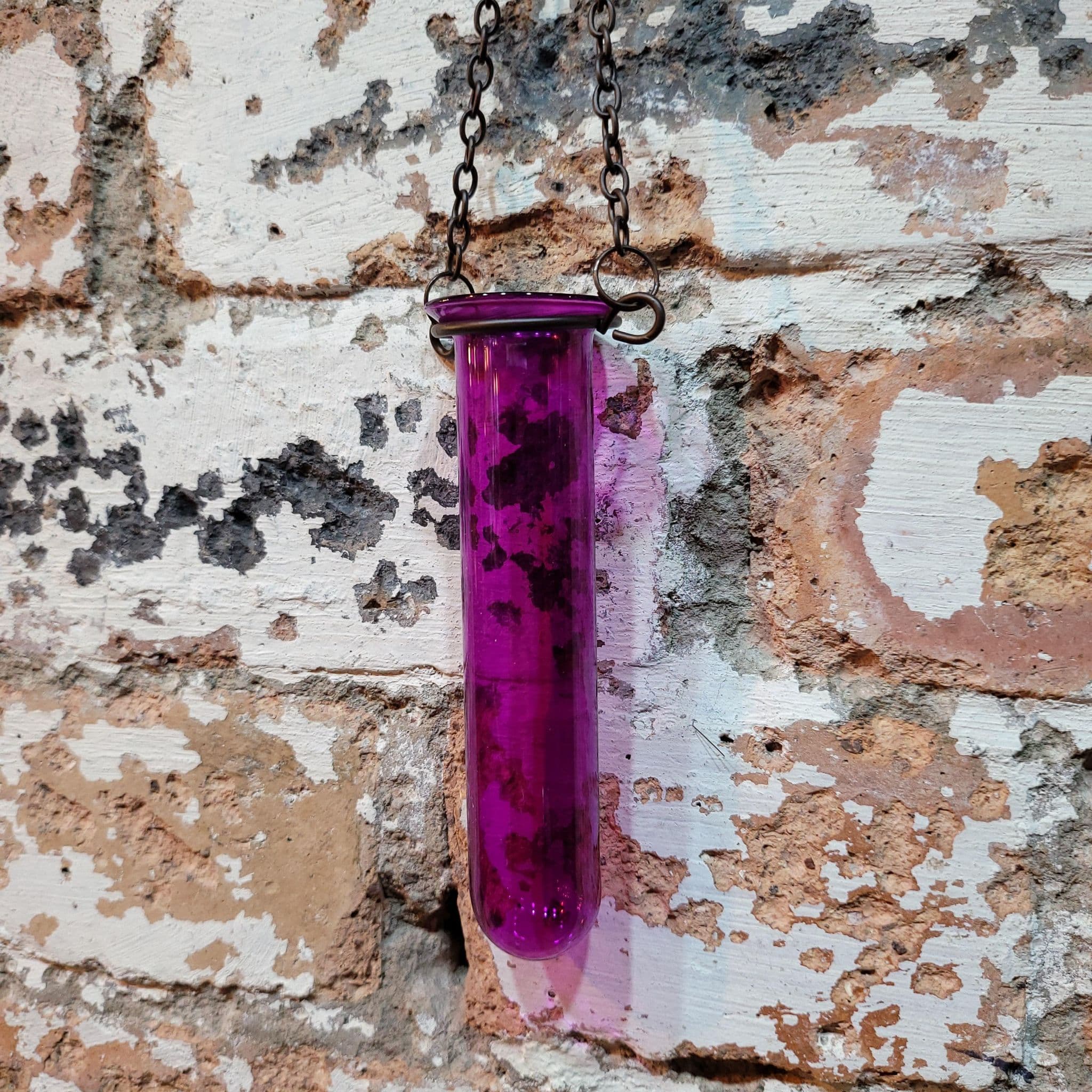 3 Hanging Test Tube Flower Holders