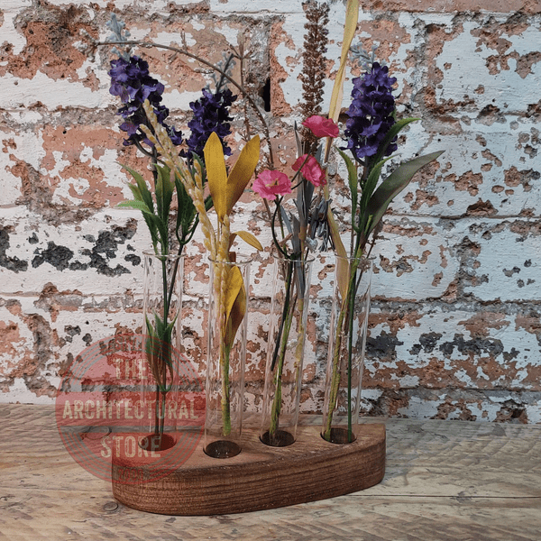 4 Test Tube Flower Holders