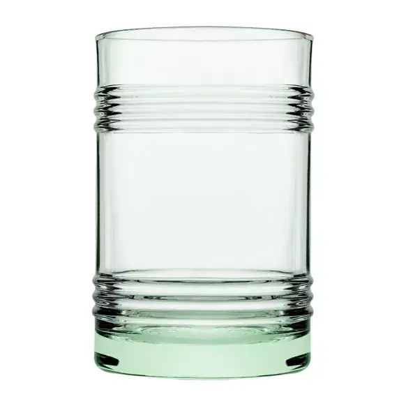 490ml Recycled Glass Tumbler Tin Can-Inspired Design