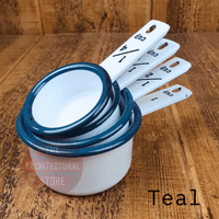 4pc Enamel Measuring Cups Set