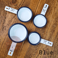 4pc Enamel Measuring Cups Set