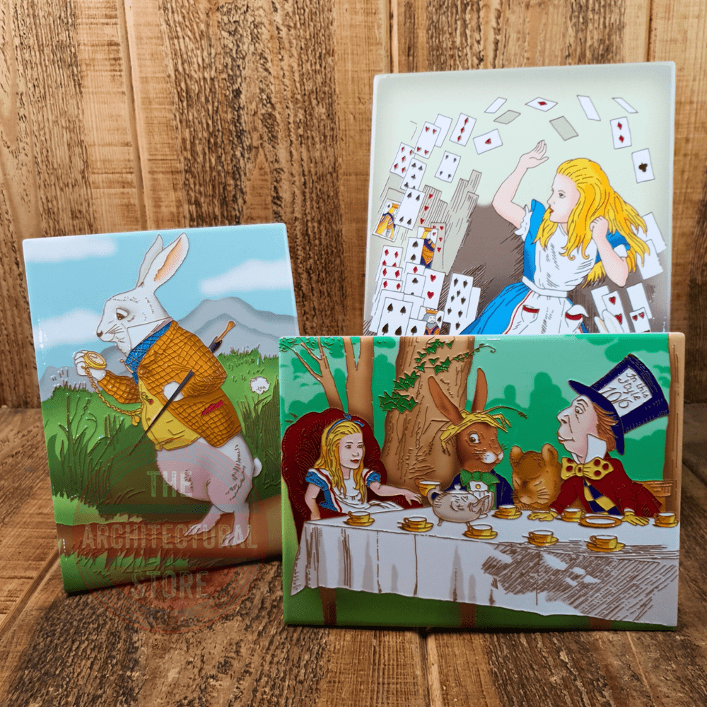Alice In Wonderland Ceramic Tiles