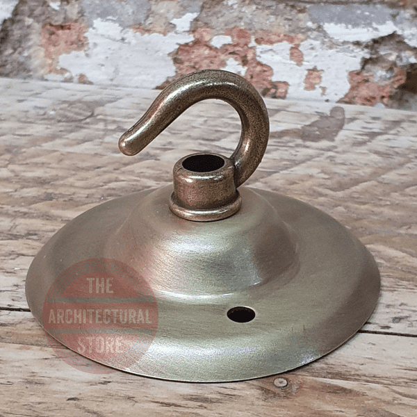 Antique Brass Ceiling Hook