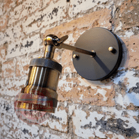 Antique Brass E27 Wall Light