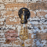 Antique Brass E27 Wall Light