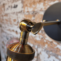 Antique Brass E27 Wall Light