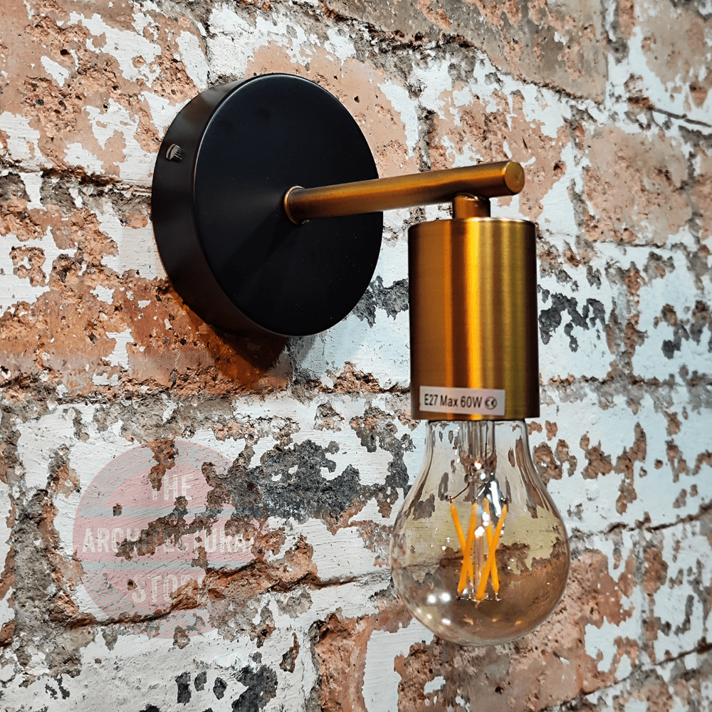 Antique Brass Wall Light