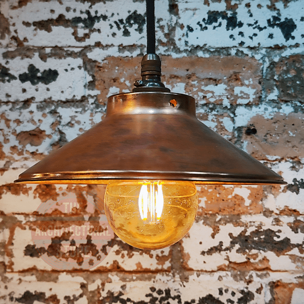 Antique Copper 230mm Light Shade