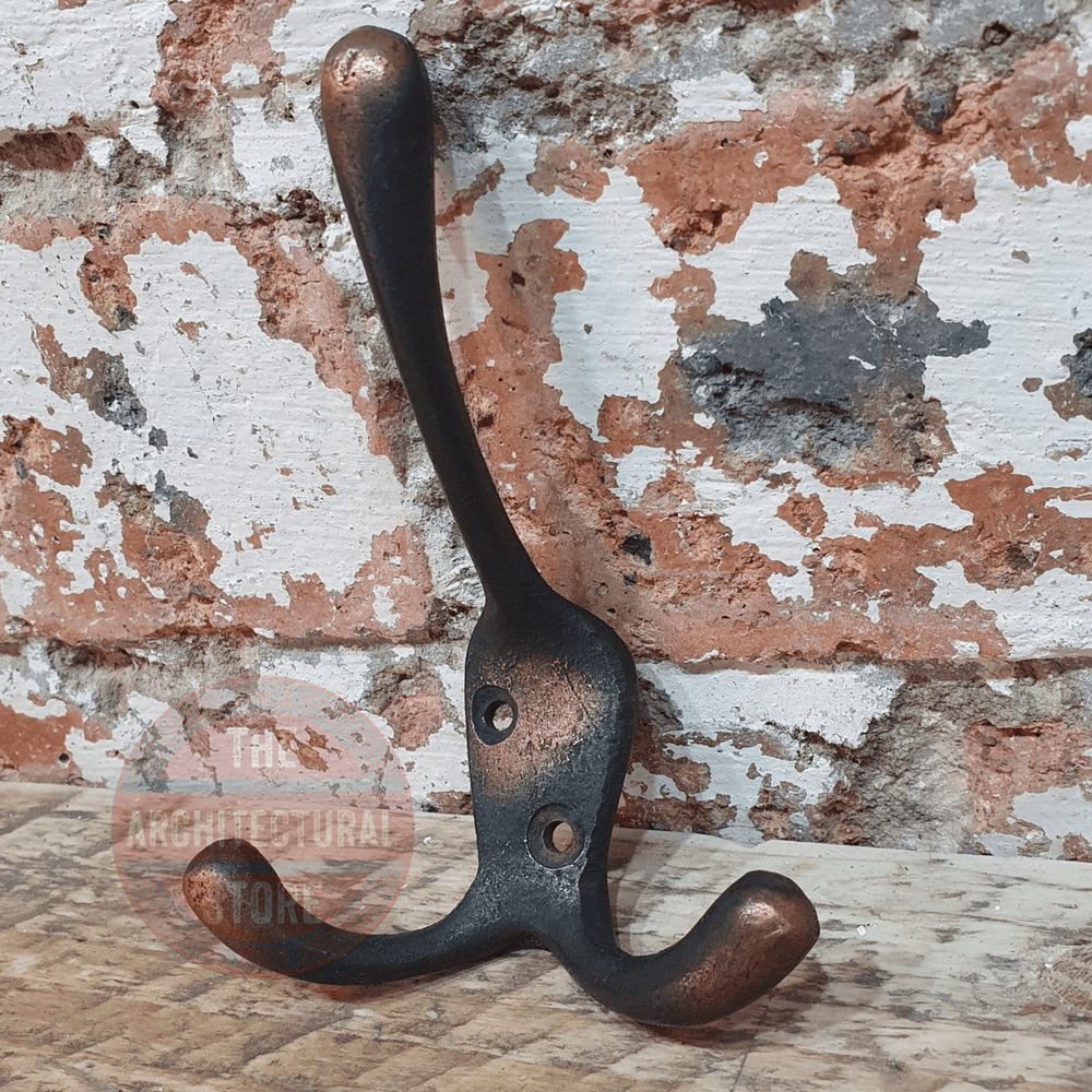 Antique Copper Triple Coat Hook