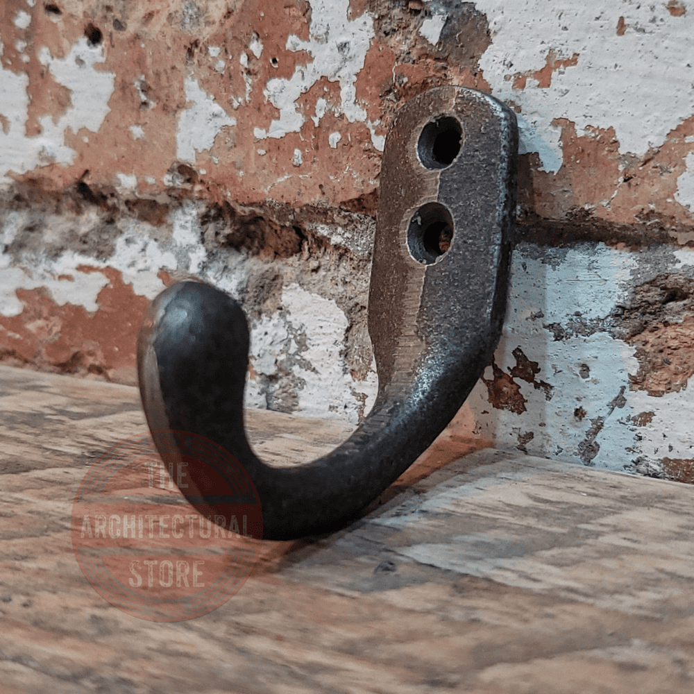 Antique Iron 2" Coat Hook