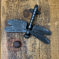 Antique Iron Dragonfly Door Knocker