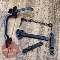 Antique Iron Gate Latch