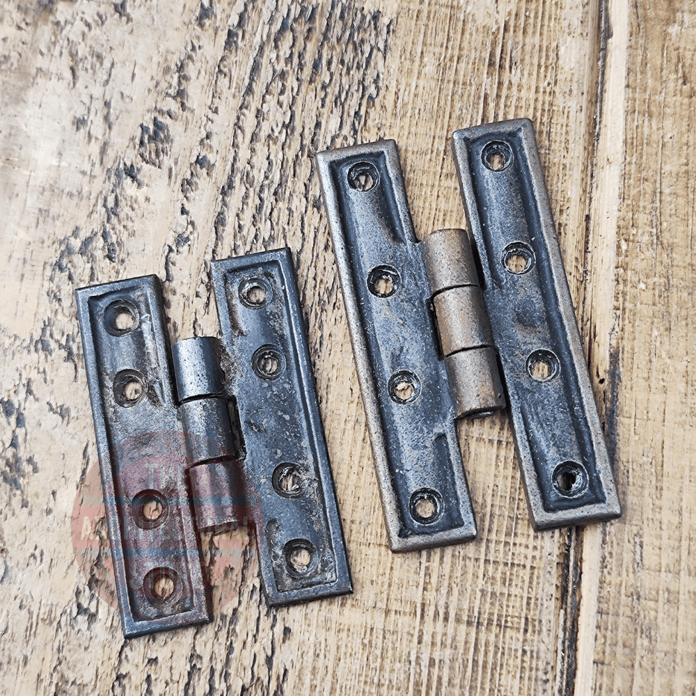Antique Iron "H" Door Hinge 3" or 3.5"
