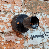 Antique Iron Industrial  E27 Wall Light Flush Mount