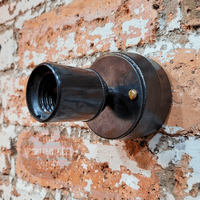 Antique Iron Industrial  E27 Wall Light Flush Mount