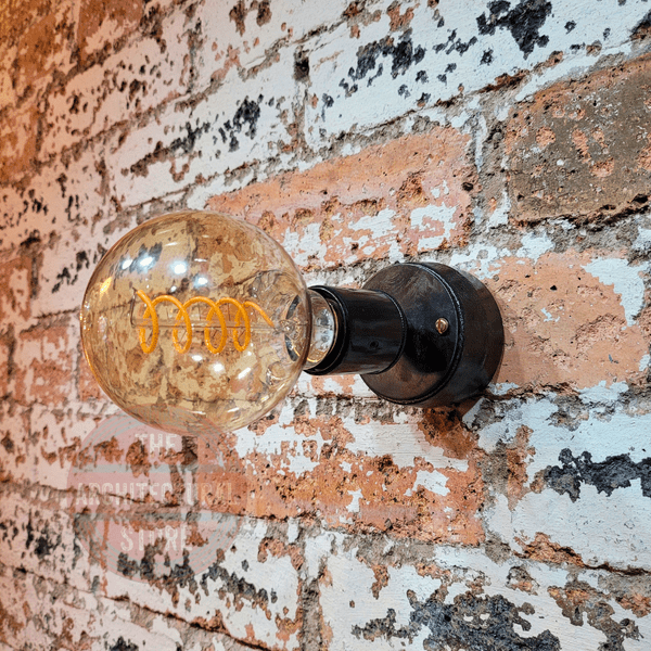 Antique Iron Industrial  E27 Wall Light Flush Mount